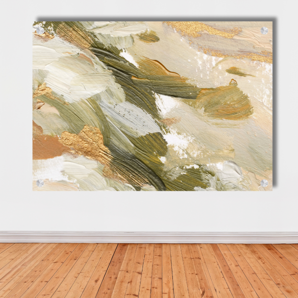 Abstract Cream Wall Art