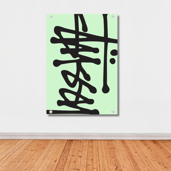 Stussy Green Wall Art