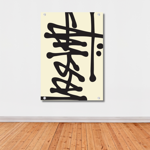 Stussy Yellow Wall Art