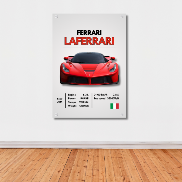 Ferrari LaFerrari Car Wall Art