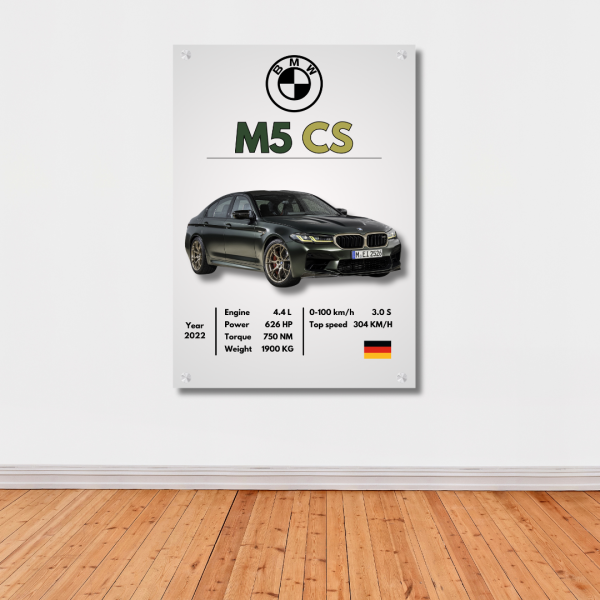 BMW M5 cs Car Wall Art