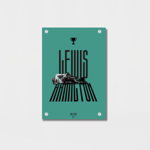 Lewis Hamilton Icons Edition Wall Art