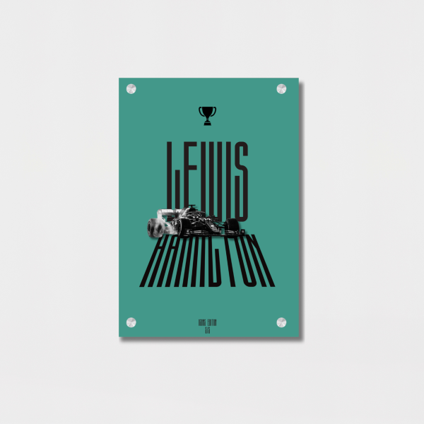 Lewis Hamilton Icons Edition Wall Art